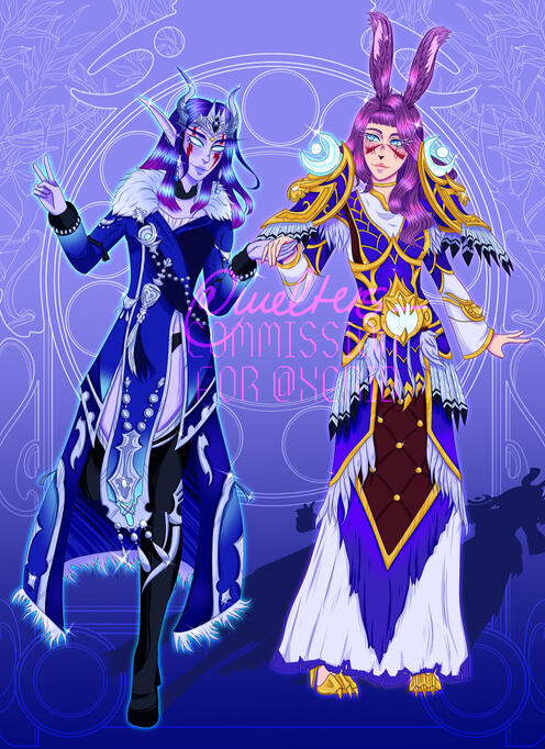 WoW x FFXIV Commission